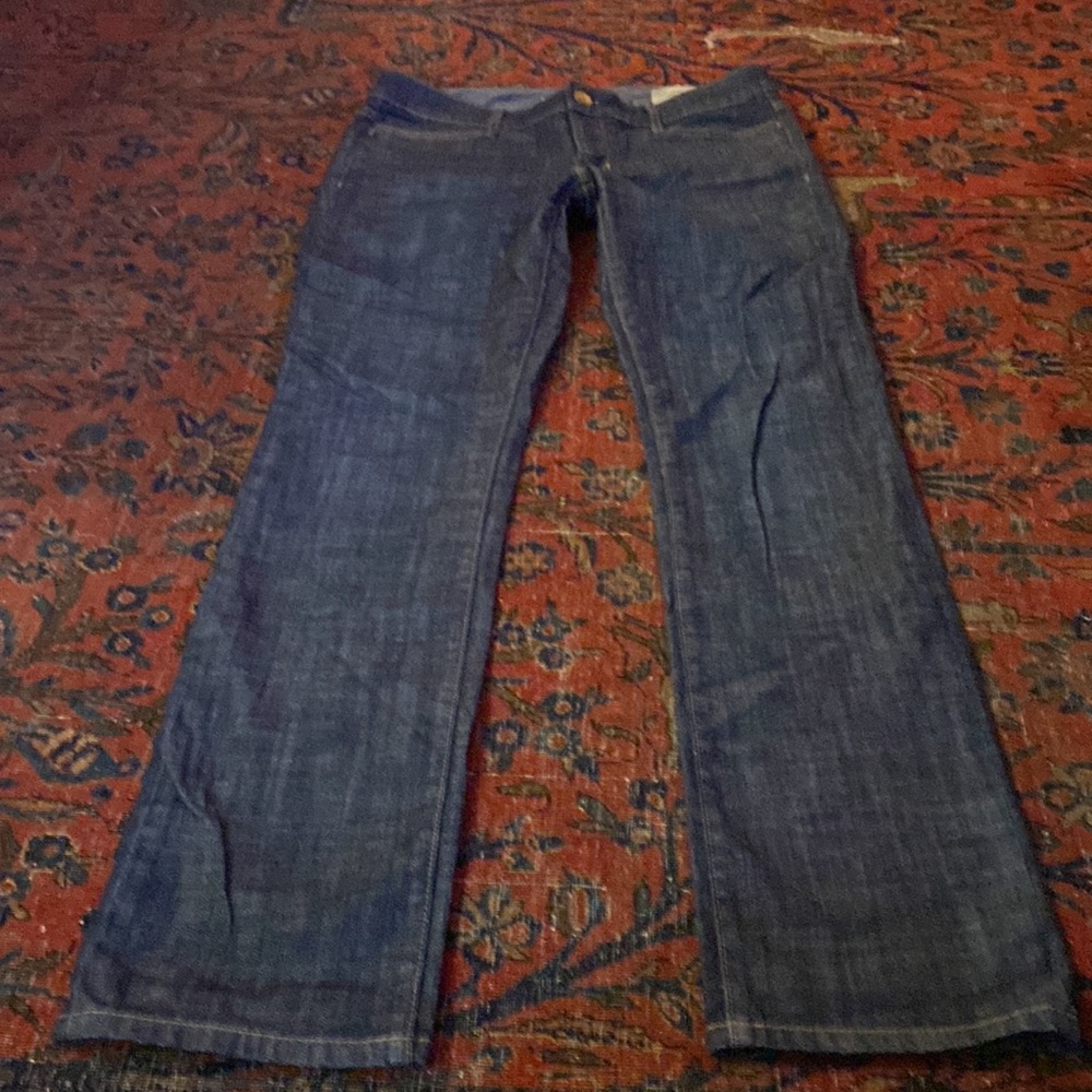 Bootcut Denim Slacks - image 6